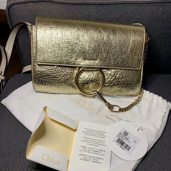 [Chloe] Small Faye Bag- gold - Picture 2 of 13